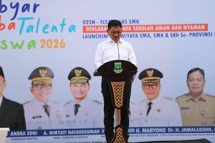 Gebyar Talenta Banten 2026 Digelar di Kota Tangerang, Komitmen Pendidikan Berkualitas Diperkuat.