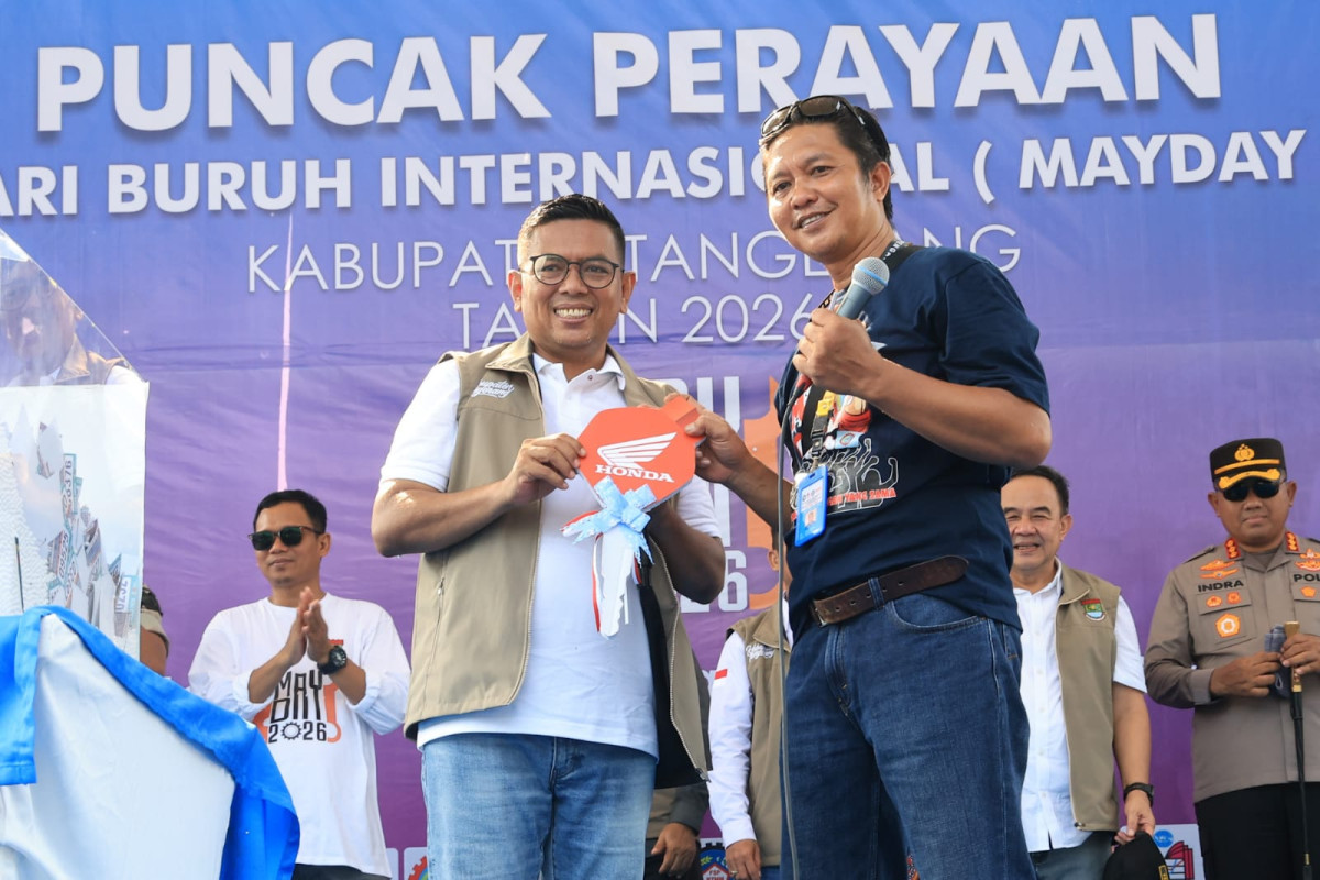 Gubernur Banten Ajak Perkuat Hubungan Industrial Harmonis di Momentum May Day 2026.
