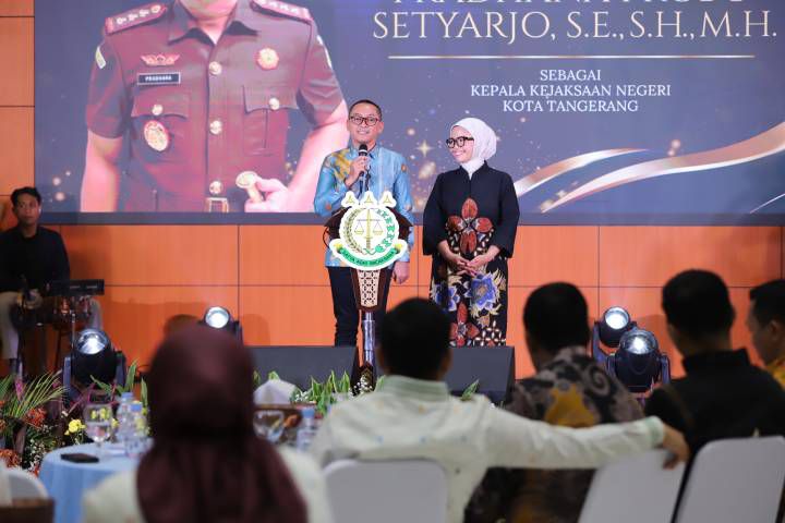 Lepas Sambut Kajari Kota Tangerang, Pemkot Perkuat Sinergi Hukum dan Pembangunan
