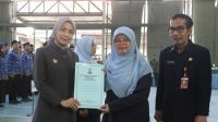 Sumpah CPNS Jadi PNS, Bupati Serang Serahkan 283 SK Kepsek SD dan SMP