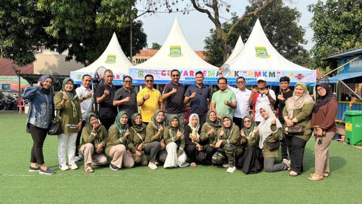 Kecamatan Jatiuwung Gelar Gebyar UMKM dan Gerakan SATESAMI