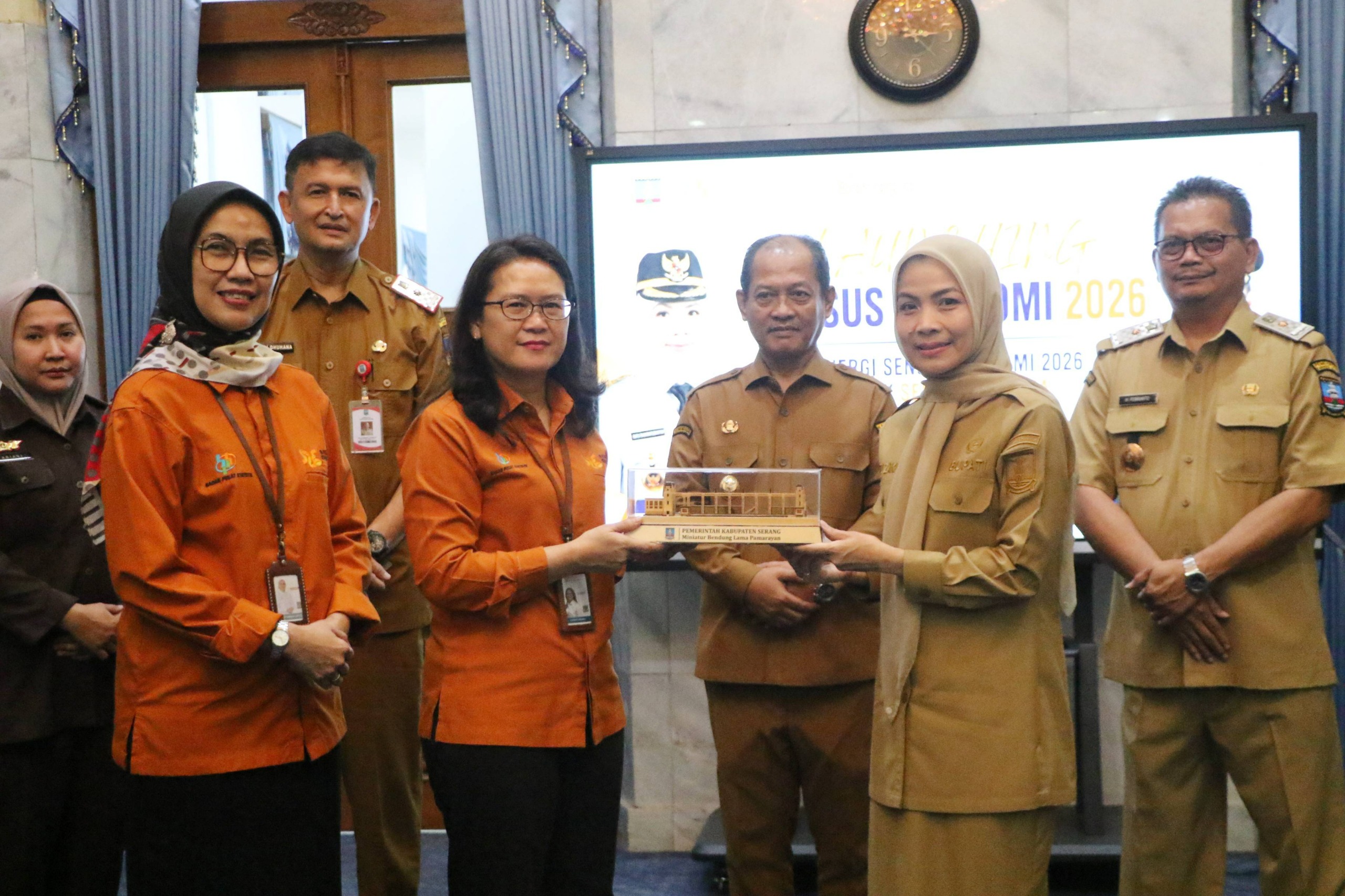 Launching Sensus Ekonomi 2026, Bupati Serang Pastikan Kerahasiaan Data Aman