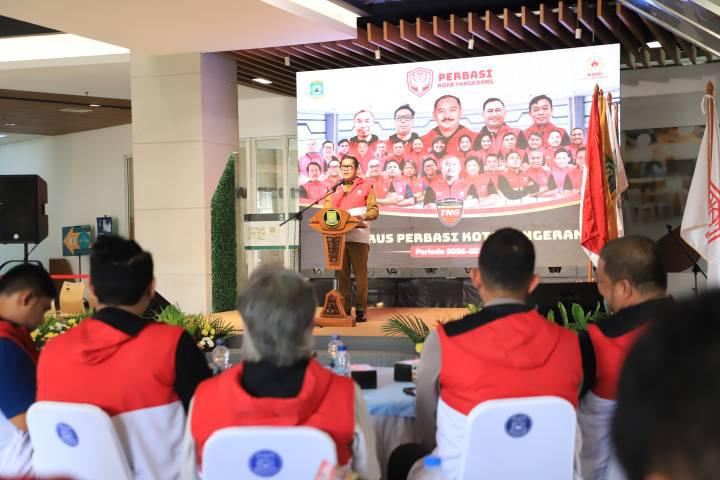 Perbasi Kota Tangerang Resmi Dilantik, Siap Perkuat Prestasi Basket Menuju PORPROV 2026