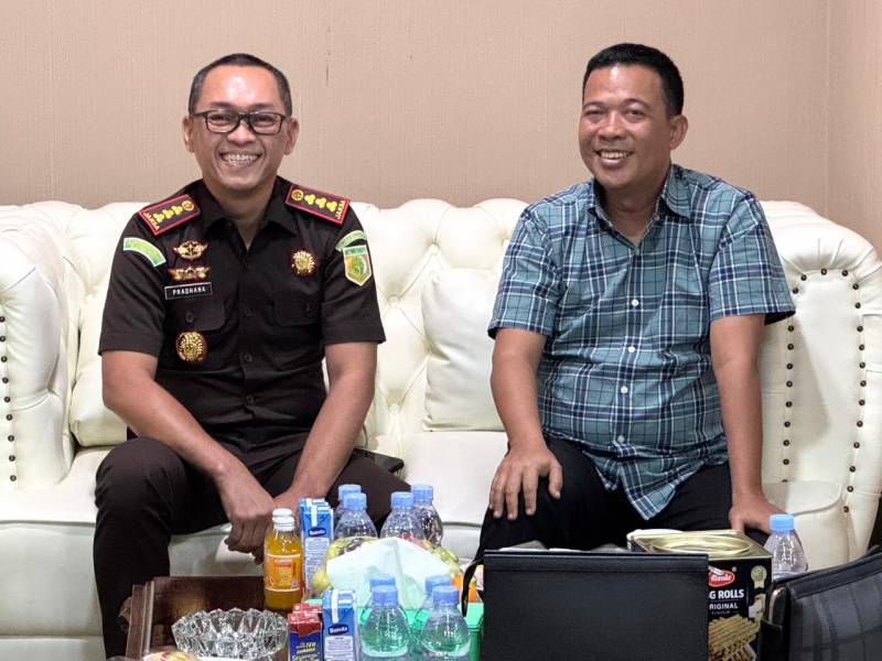 Kajari Kota Tangerang Bersilaturahmi ke Ketua DPRD Kota Tangerang