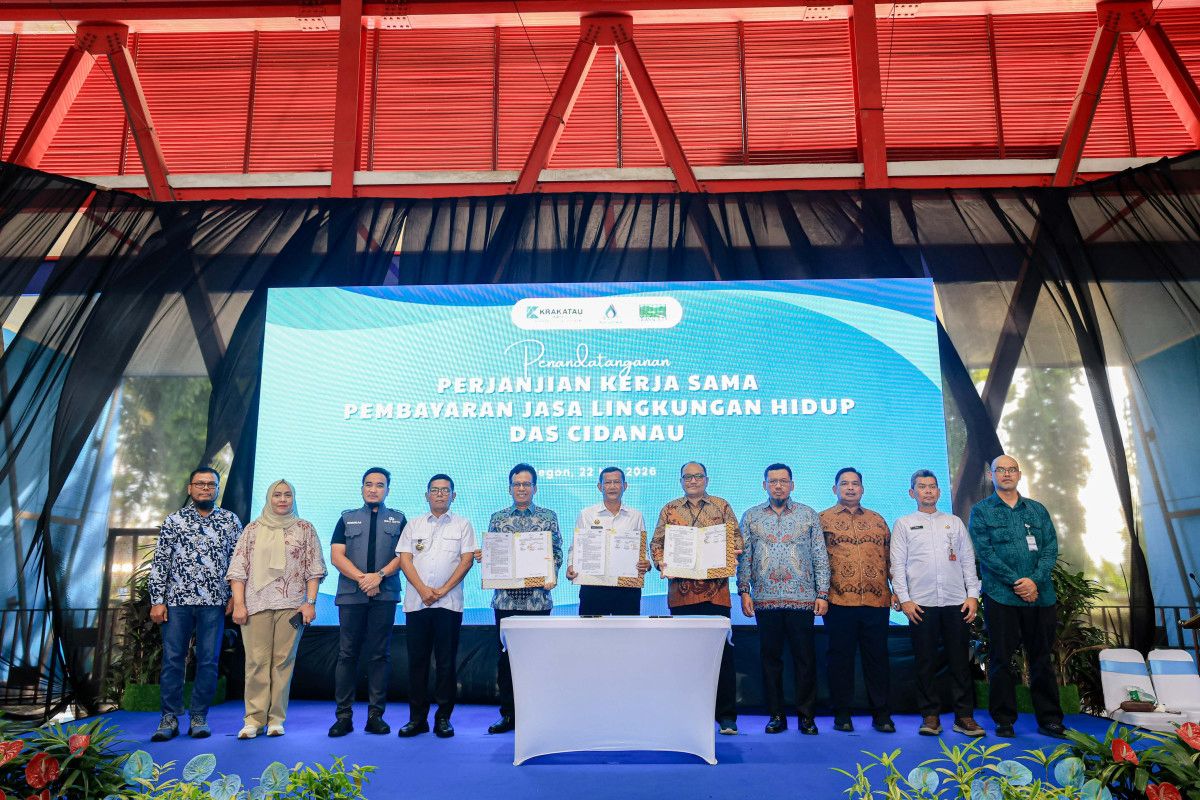 Jaga Sumber Air Baku Cilegon, Gubernur Banten Dukung Kelanjutan Konservasi DAS Cidanau