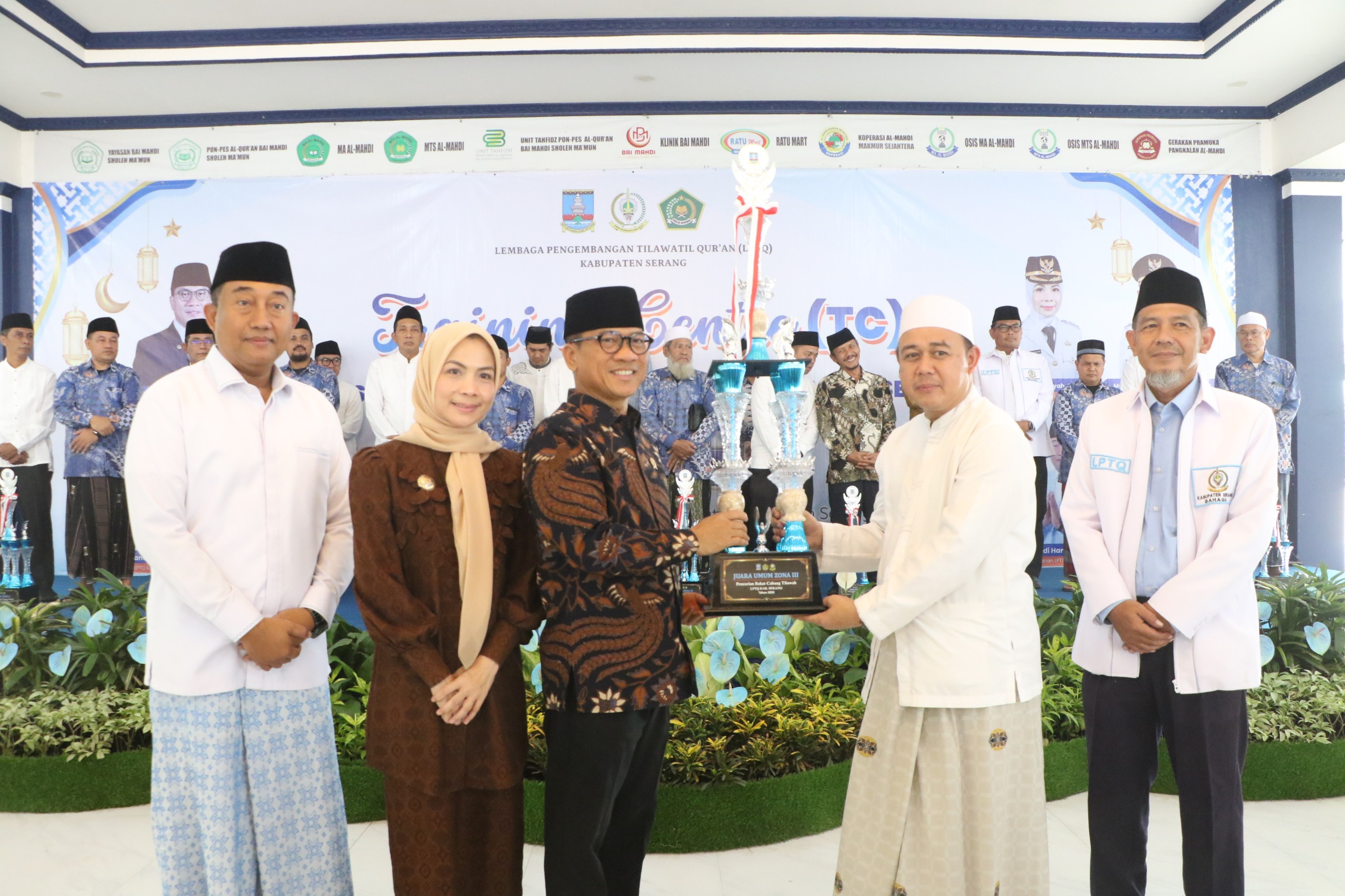 Hadiri TC Kafilah MTQ, Mendes Yandri Harap Kabupaten Serang jadi Kiblatnya Al-Quran di Indonesia