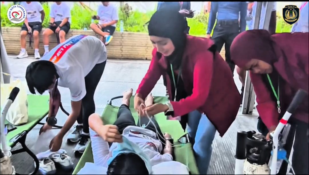 RSUD Kota Tangerang Berkerjasama Poltekimipas dalam Acara Fun Run IMPACT FEST 2026
