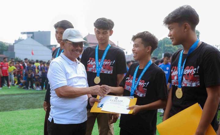 Wali Kota Tangerang Resmi Buka Kompetisi Liga PSSI Tangerang 2026