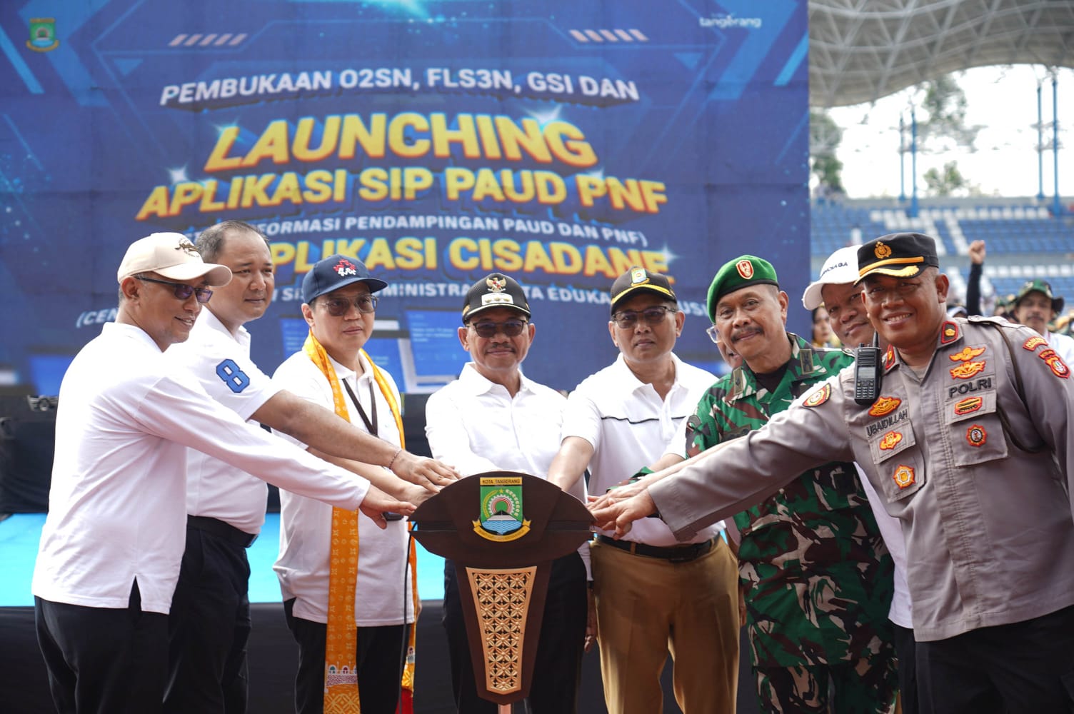 Wali Kota Tangerang Buka Olimpiade Olahraga Siswa Nasional