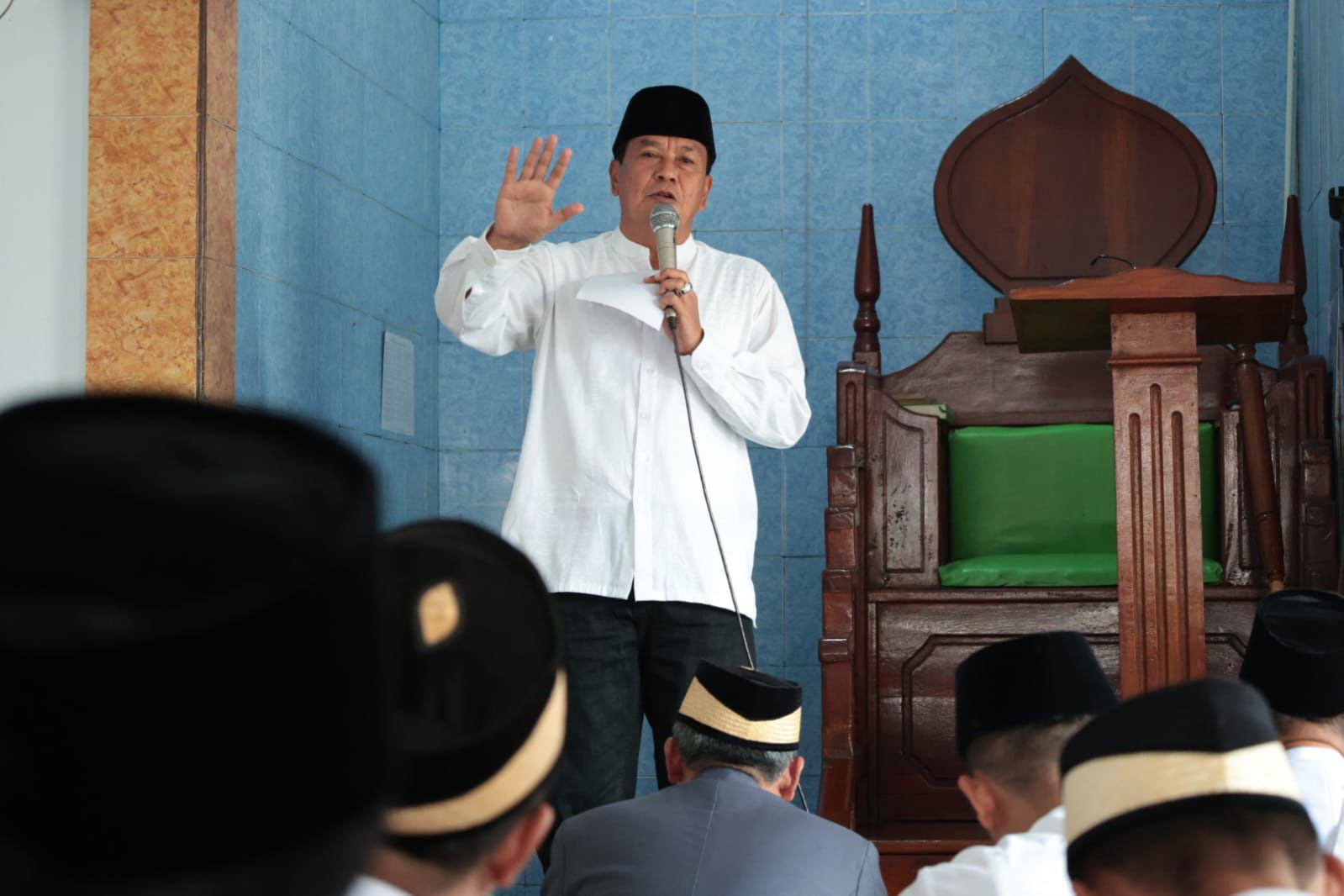 Hadiri Jumling di Cisauk, Bupati Tangerang Tekankan Peran Masjid dalam Pembinaan Generasi Muda.