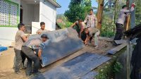 Satbrimob Polda Banten Revitalisasi Jembatan Bayah Demi Kelancaran Aktivitas Warga.