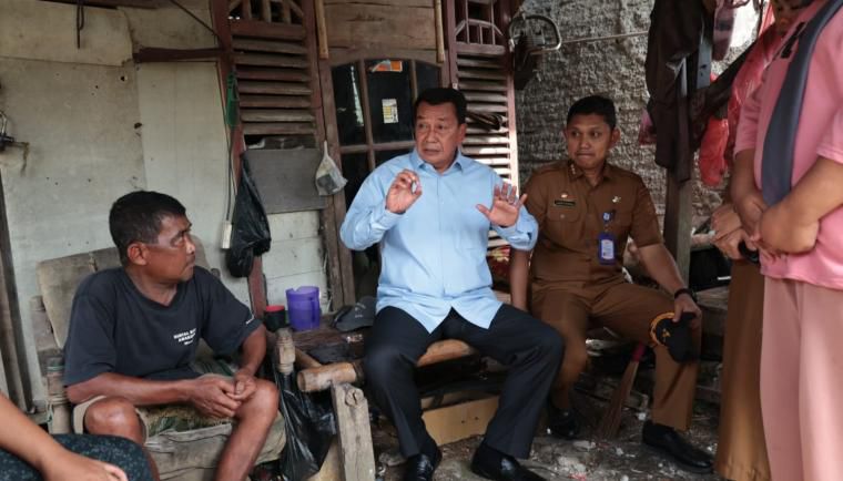 Tinjau RTLH di Jayanti, Maesyal Pastikan Bantuan Segera Direalisasikan