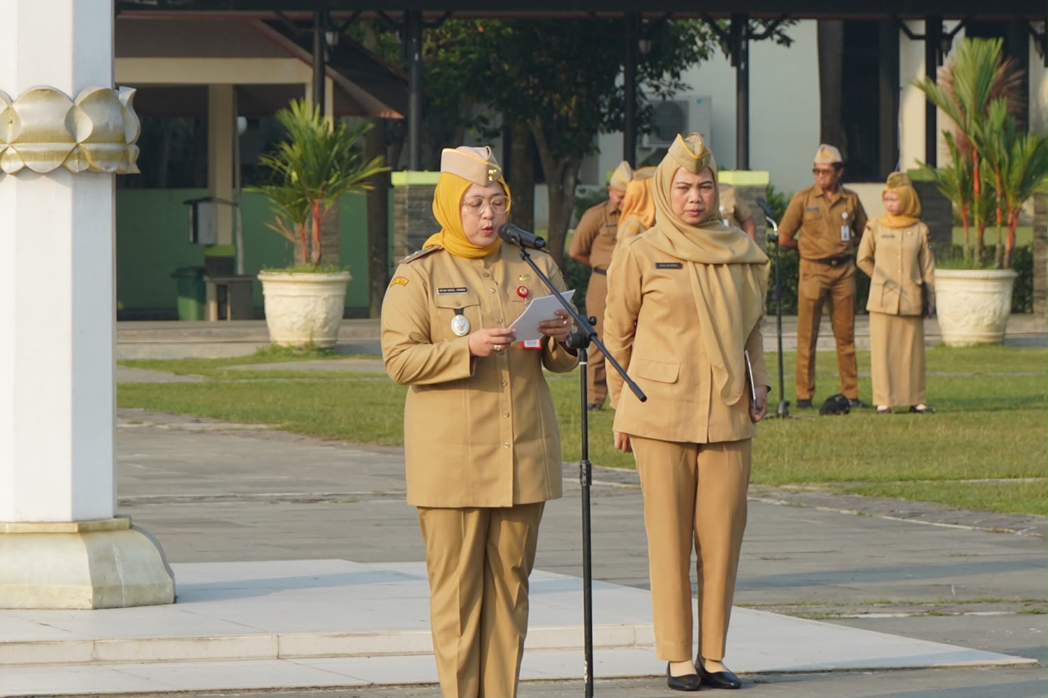 Pimpin Apel ASN, Wabup Intan Tekankan Disiplin dan Profesionalisme Pelayanan Publik