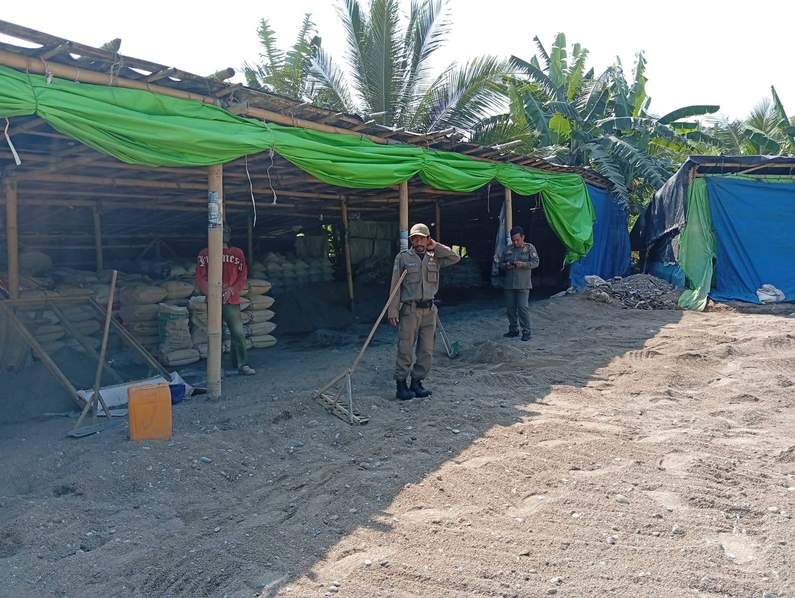 Lebak Darurat Galian Pasir Ilegal