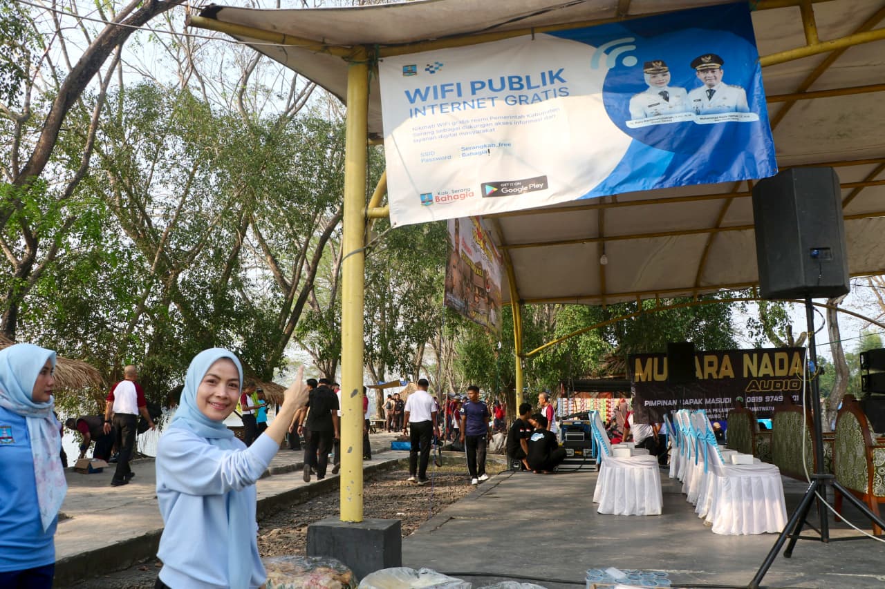 Program Prioritas Zakiyah-Najib, Warga Mulai Nikmati Layanan Internet Gratis