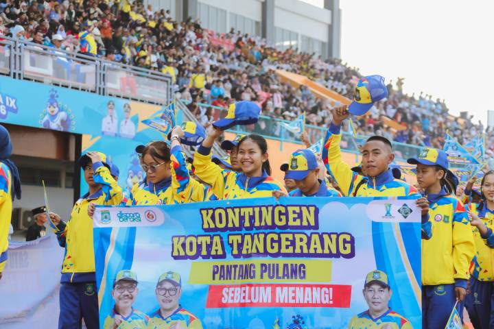 Raih 40 Medali, Kota Tangerang Pimpin Persaingan Sementara di POPDA XII Banten