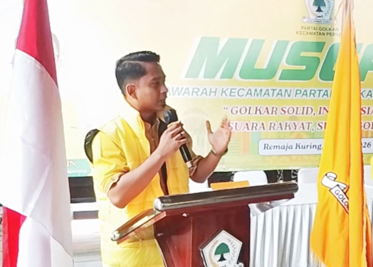 Ketua DPD Resmikan Muscam Periuk, Haikal Pimpin Golkar: Bukan Sekadar Nama, Tapi Kerja Nyata