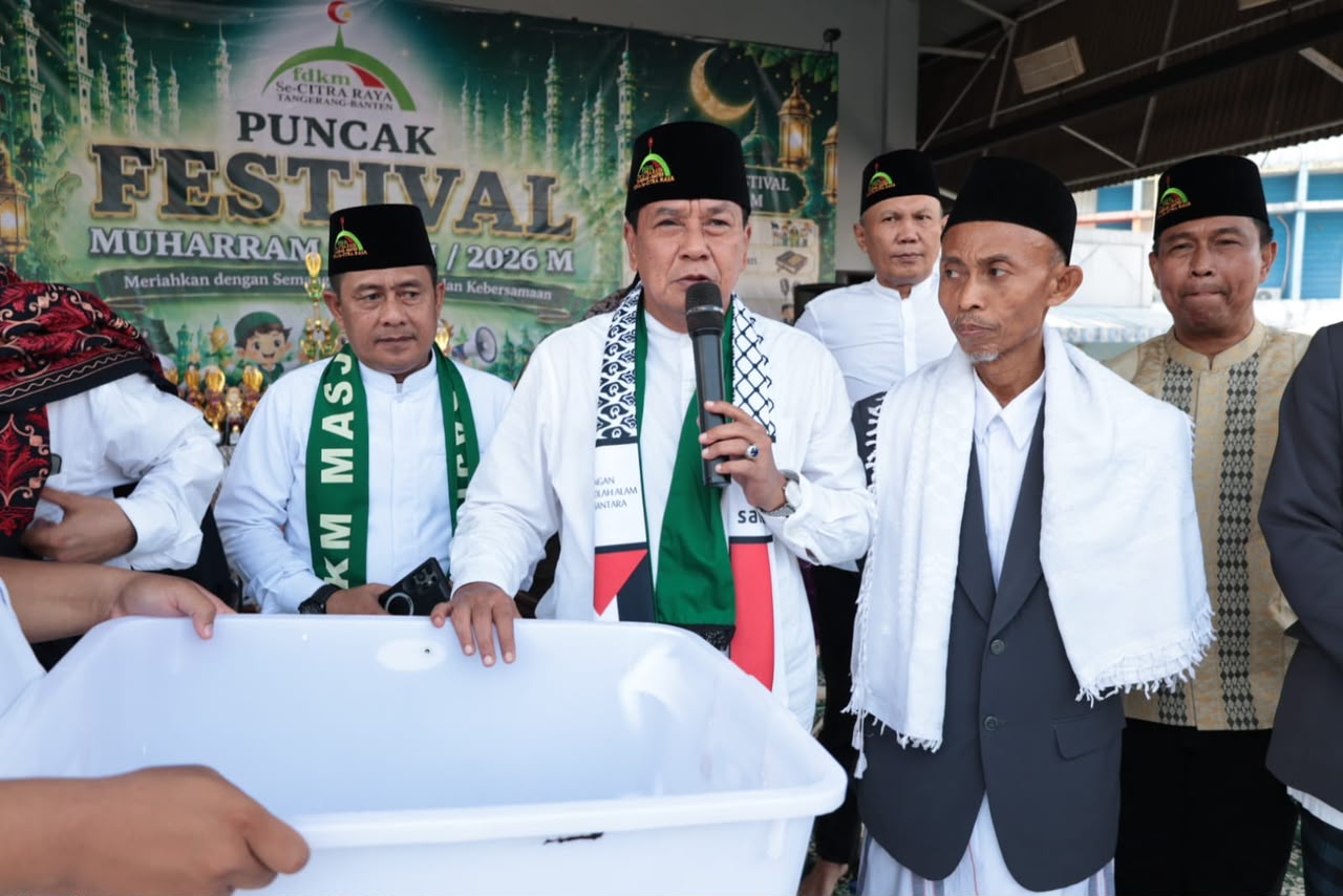 Pawai Ta’aruf 1 Muharram Meriahkan Citra Raya, Bupati Ajak Perkuat Ukhuwah Islamiyah