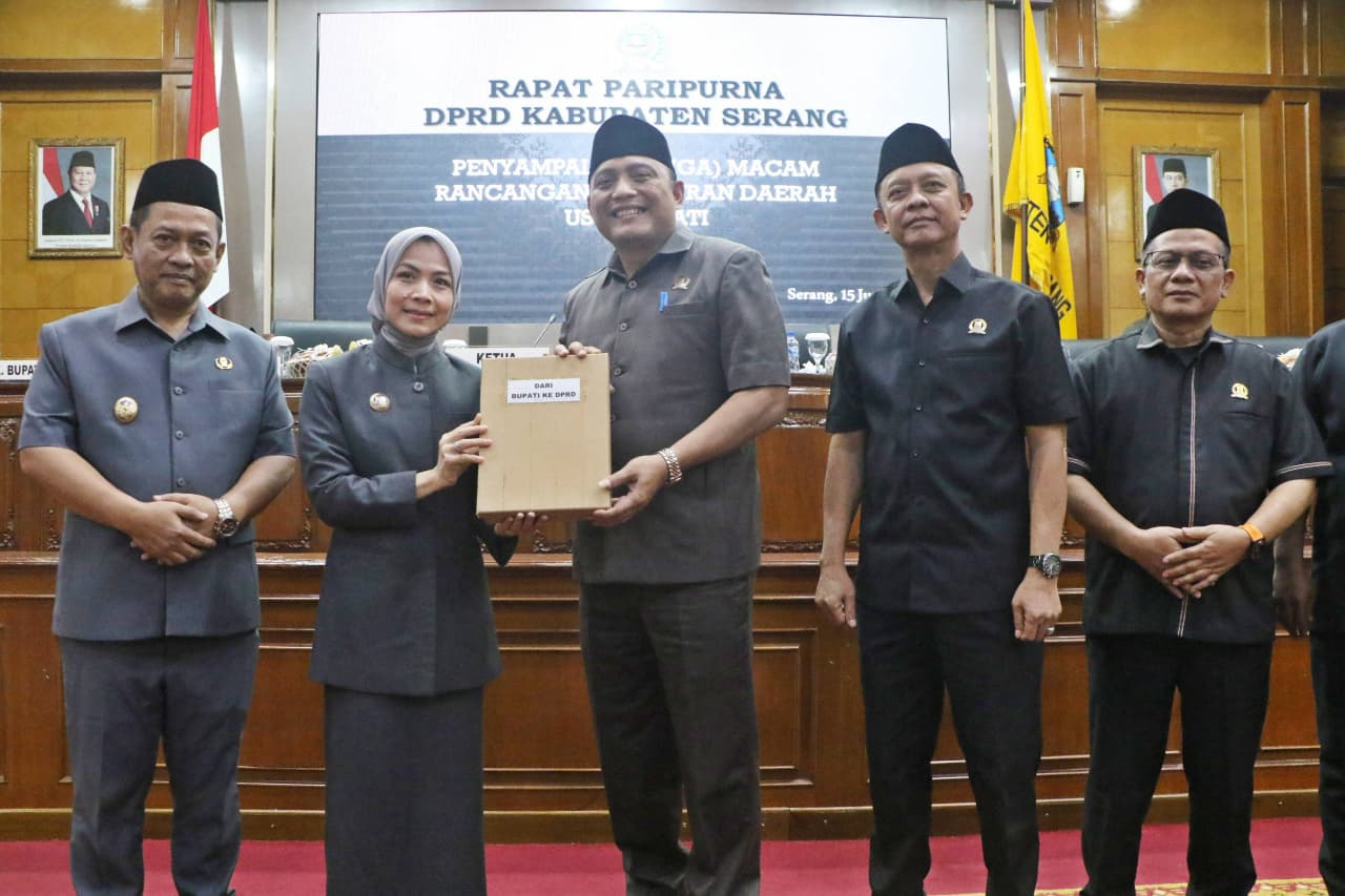 Bupati Serang Paparkan Usulan 3 Macam Raperda, 1 Raperda Fokus pada Pembinaan ASN