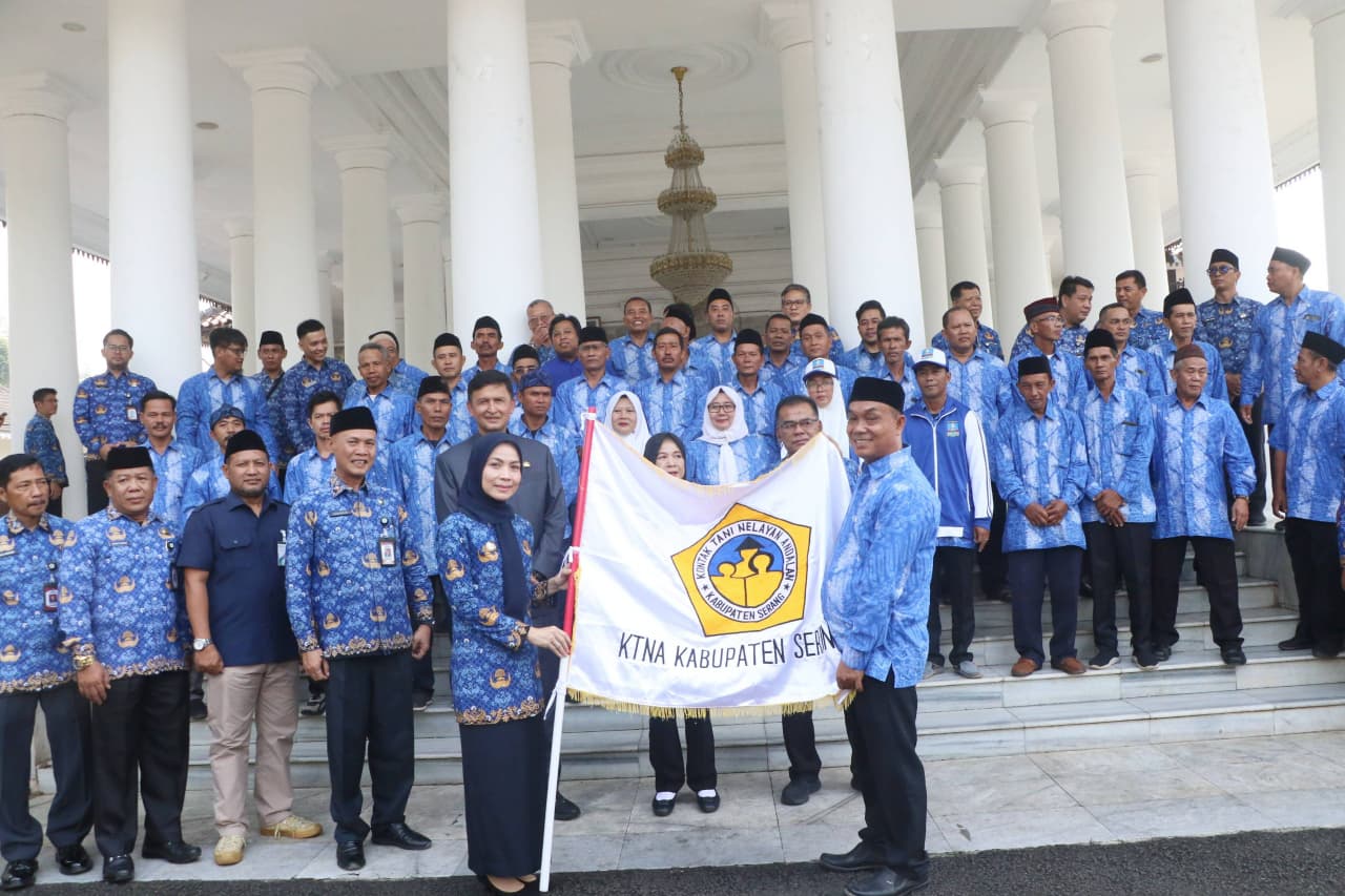 Lepas 42 Kontingen KTNA ke Penas XVII Gorontalo, Pesan Bupati Serang Tingkatkan Kapasitas dan Jejaring