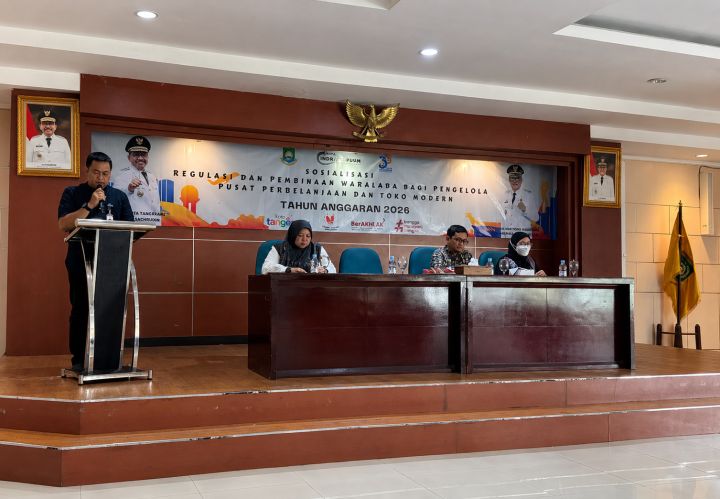 Disperindagkop UKM Kota Tangerang Bekali Pengelola Ritel Modern Pemahaman Regulasi Waralaba