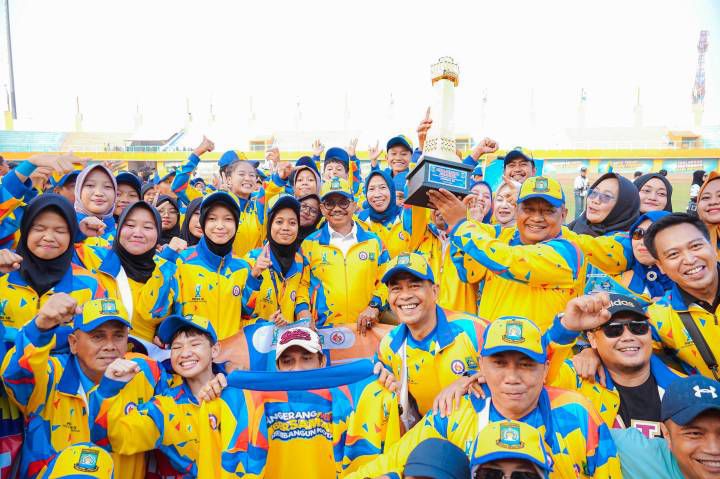 Kota Tangerang Kembali Harumkan Nama Daerah, Pertahankan Gelar Juara Umum POPDA XII Banten