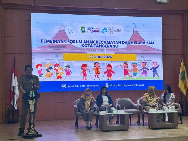 DP3AP2KB Kota Tangerang Tingkatkan Kapasitas Forum Anak Tingkat Kecamatan dan Kelurahan