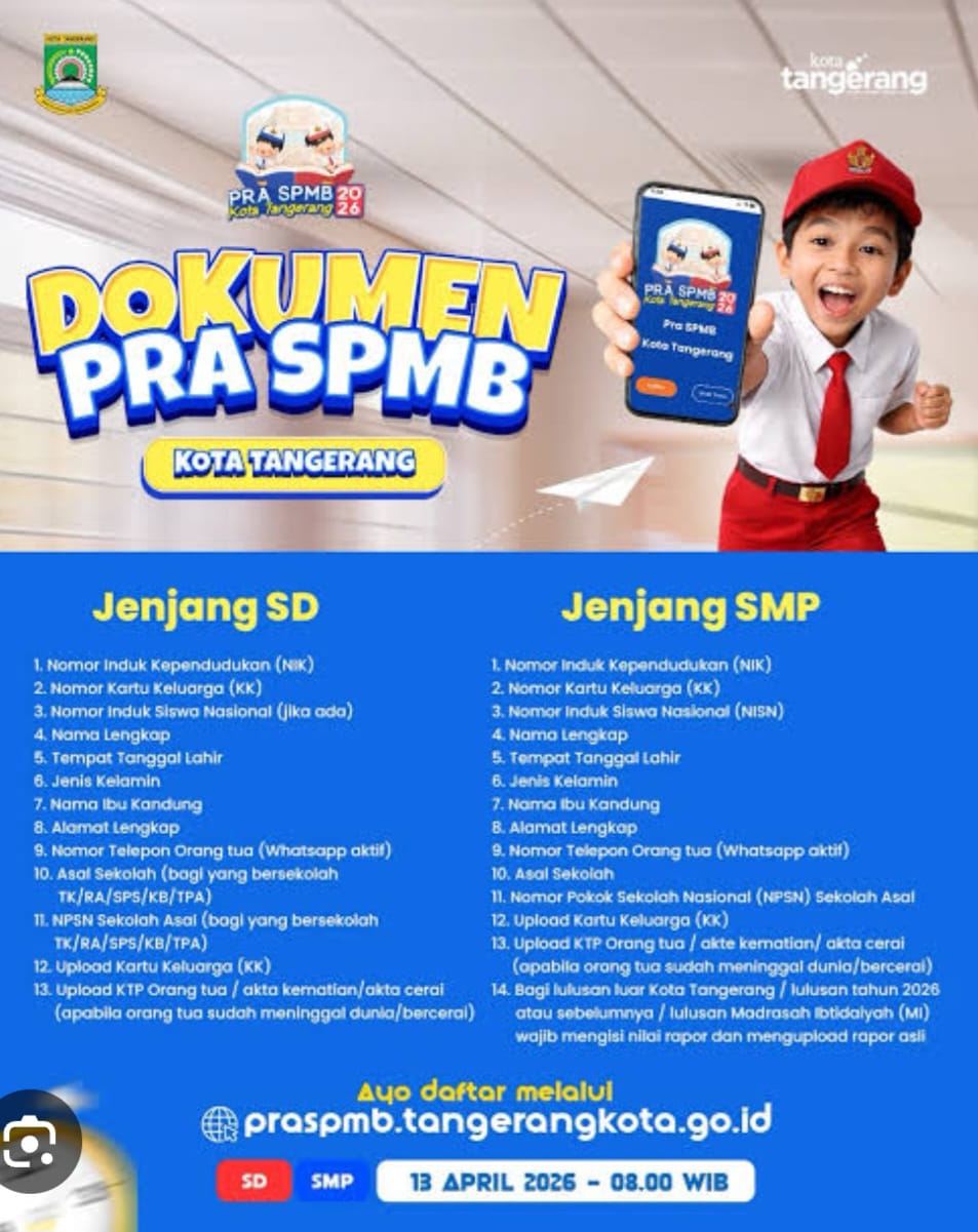 Mau Masuk Sekolah SMP Negeri, Ini Jadwalnya