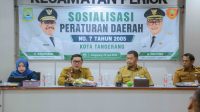Wakil Wali Kota Tangerang Buka Sosialisasi Perda No.7 Tahun 2025 di Kantor Kecamatan Periuk