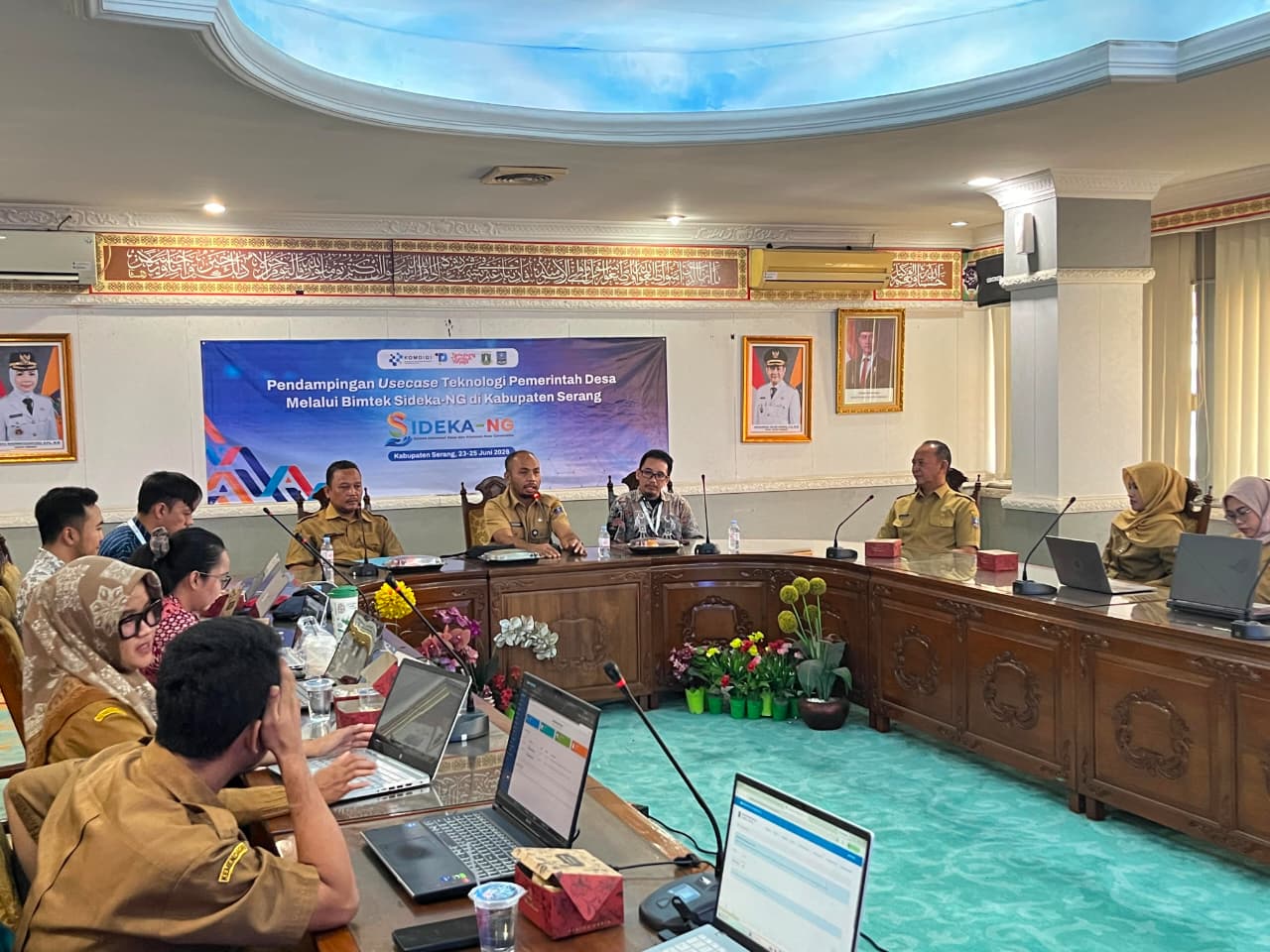 Diskominfo Kabupaten Serang Wujudkan Smart City Hingga Tingkat Desa