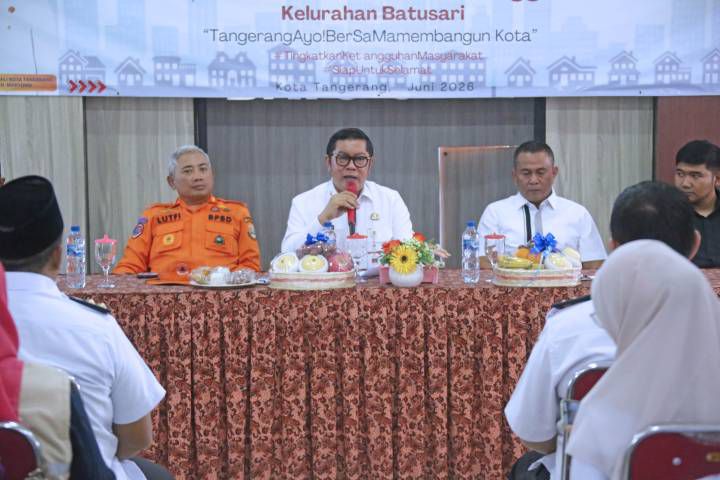 Keltana Diperkuat, Pemkot Tangerang Tingkatkan Kesiapan Masyarakat Hadapi Bencana