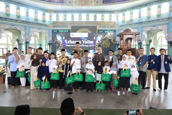 Rangkaian Festival Al-A'zhom XIII, Pemkot Tangerang Santuni dan Makan Bersama 1.448 Anak Yatim