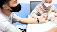Puskesmas Jalan Emas Gelar Pembentukan Pos UKK dan Pemeriksaan Kesehatan Pekerja