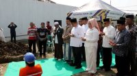 Pembangunan Masjid Jami Al-Ikhlas Dimulai, Maryono Dukung Semangat Swadaya Warga