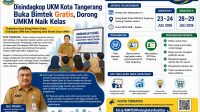 Disindagkop UKM Kota Tangerang Buka Bimtek Gratis, Dorong UMKM Naik Kelas