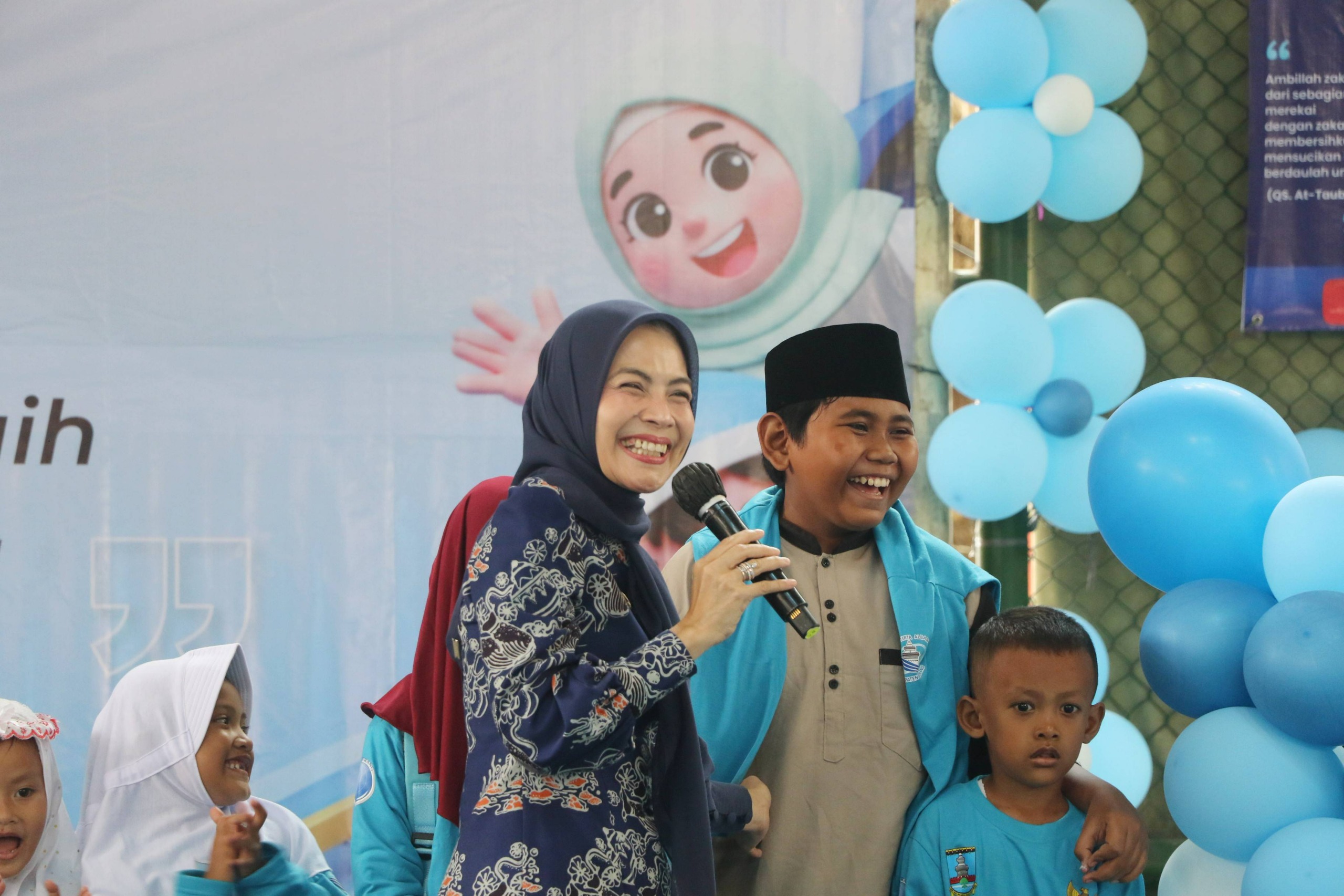 1.500 Anak Yatim dan Dhuafa di Kabupaten Serang Terima Santunan