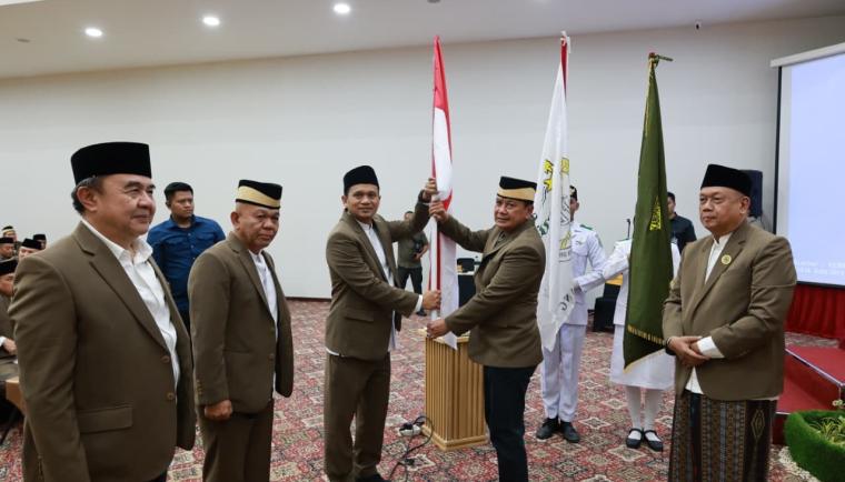 Lepas Kafilah MTQ Banten 2026, Bupati Maesyal Targetkan Kabupaten Tangerang Pertahankan Juara Umum