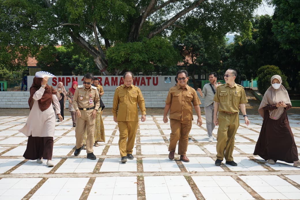 Tinjau SPMB 2026 di Kabupaten Serang, Wabup Najib Hamas Pastikan Kondusif