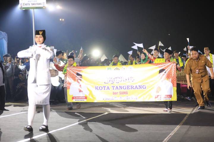 Dampingi Kafilah di MTQ XXIII Banten, Sachrudin Optimistis Kota Tangerang Rebut Juara Umum