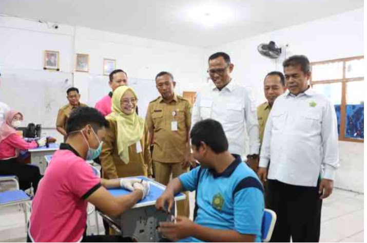 Lewat CKG di Sekolah, Dinkes Kota Tangerang Perkuat Deteksi Dini Masalah Kesehatan Siswa