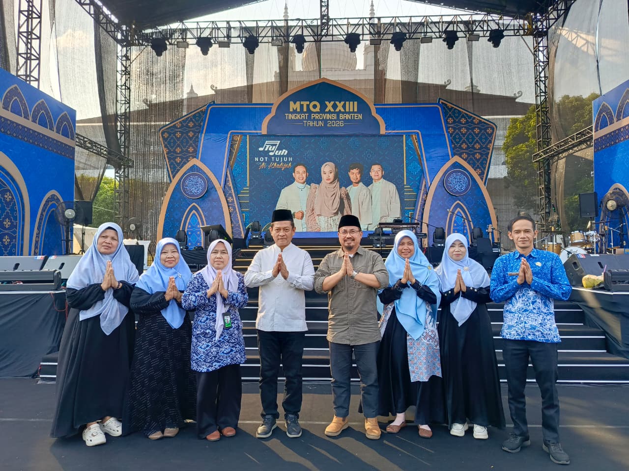 Wabup Serang Tinjau Warung Amal Pemkab Serang di Arena MTQ XXIII Banten
