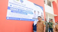 Kadis Pendidikan Provinsi Banten Dampingi Gubernur Tinjau Kegiatan MPLS di SMKN 12 Kota Tangerang