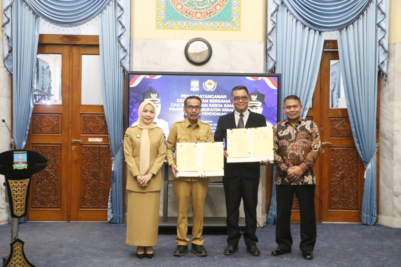 Gandeng SMA Kebangsaan, Pemkab Serang Siapkan Beasiswa Bagi Putra Putri Terbaik