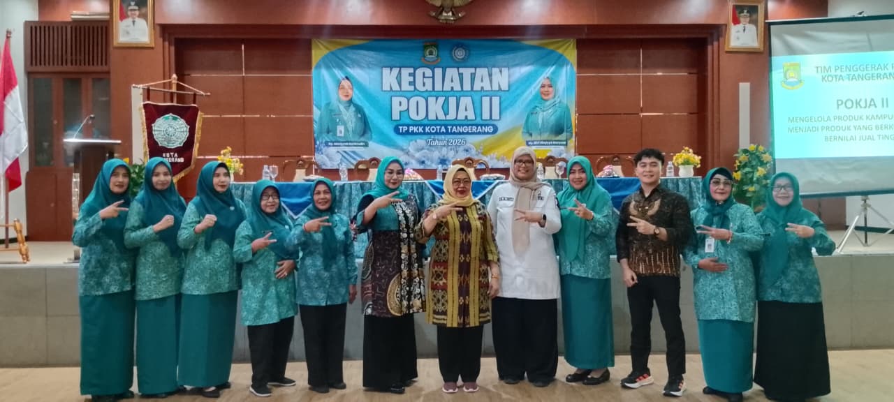 TP PKK Kota Tangerang Perkuat Kualitas Produk Kampung Mandiri Lewat Pelatihan Pokja II