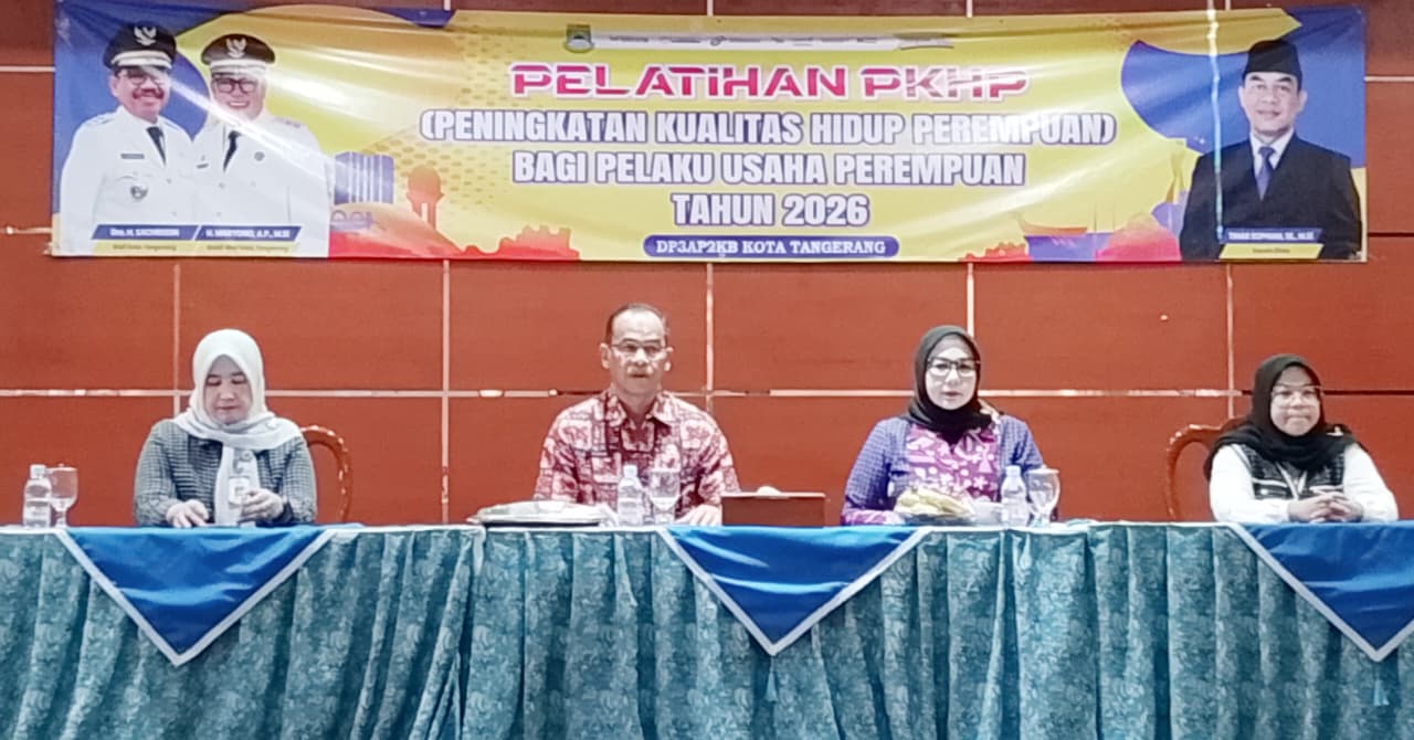 Lewat PKHP, DP3AP2KB Kota Tangerang Dorong Perempuan Mandiri dan Berdaya Saing
