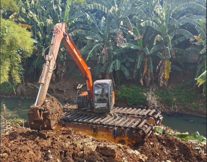 Pemkot Tangerang Perkuat Infrastruktur Pengendali Banjir Lewat Normalisasi Kali Serua
