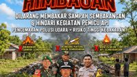 Waspada Pemicu Api! Lurah Meonk Bersama Aparat Imbau Warga Jangan Bakar Sampah Sembarangan