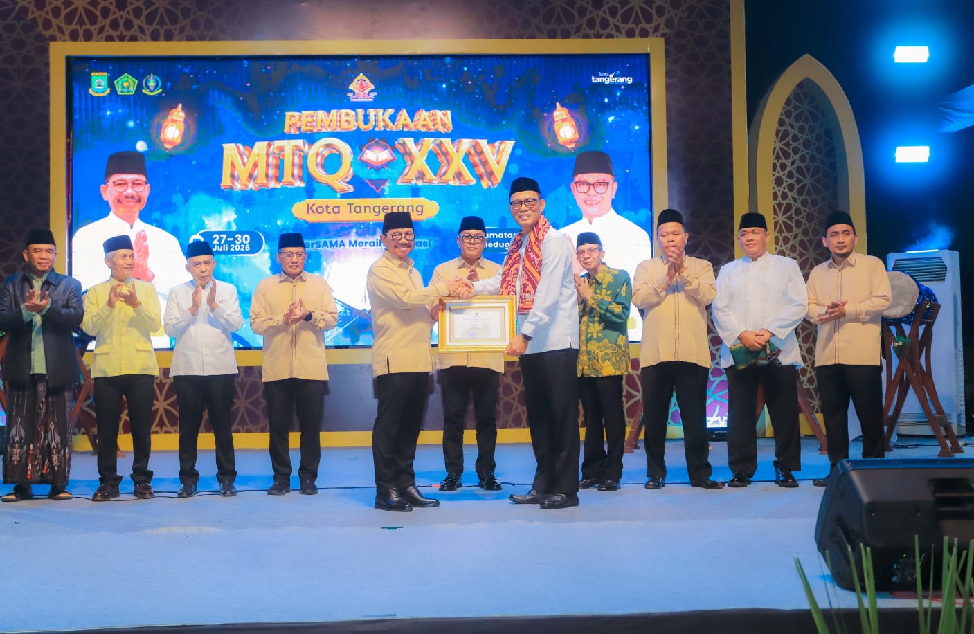 Wali Kota Tangerang Buka MTQ XXV di Kecamatan Ciledug