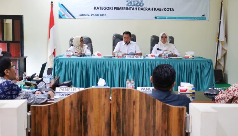 Bupati Maesyal Tegaskan Komitmen Keterbukaan Informasi Publik di Monev KIP Banten