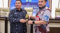 Pemkab Tangerang Terima Kunker Muara Enim Bahas Perlindungan Jaminan Sosial Ketenagakerjaan